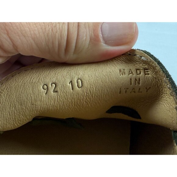 NEW BARNEYS NEW YORK Made in Italy CRI92 OTTER Suede Loafer Driving Moccasins 10 - Picture 8 of 11